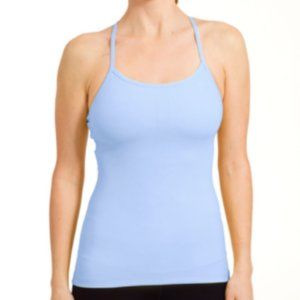 Lululemon Power Y Tank in Light Blue